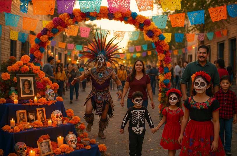 Celebración del Día de Muertos une a comunidades latinas de EE.UU. frente a temores de redadas migratorias