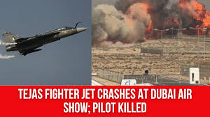 Tragedia en el Dubai Air Show: Avión de Caza Indio Se Estrella Durante Demostración, Piloto Muere